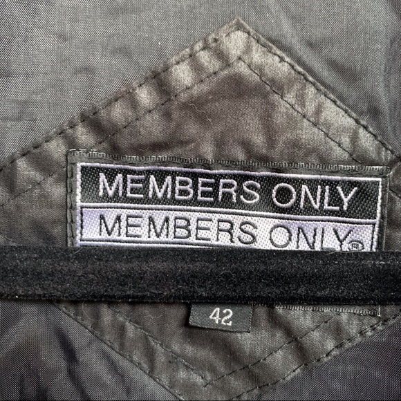 Vintage Members Only Racer Jacket - Picture 4 of 5